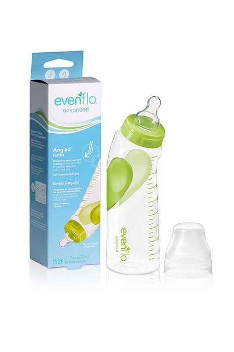 Evenflo Advanced Angled Baby Bottle 9 oz