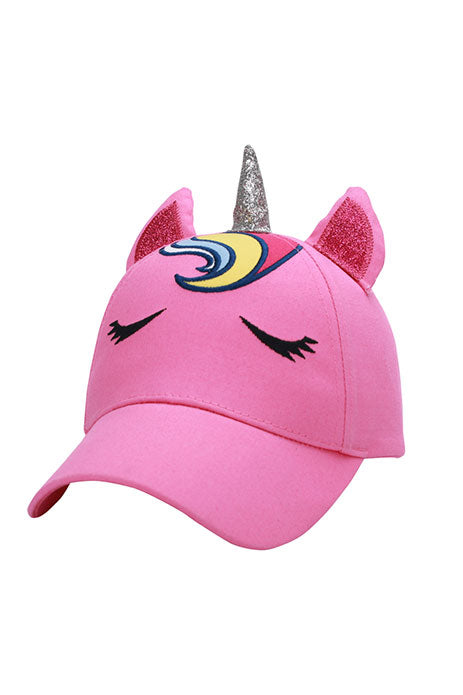 Kids' 3D Caps - Unicorn