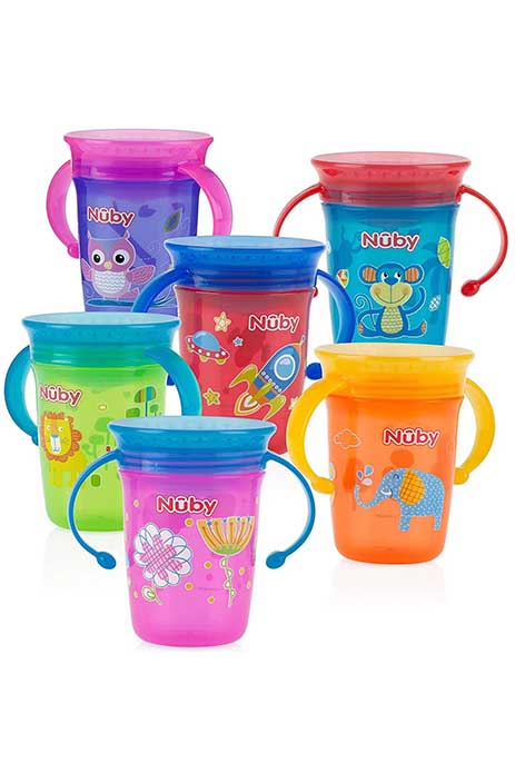 Nuby No-Spill 2-Handle Wonder Cup