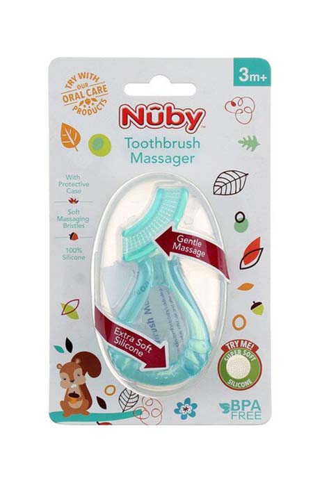 Nuby Toothbrush Gum Massager
